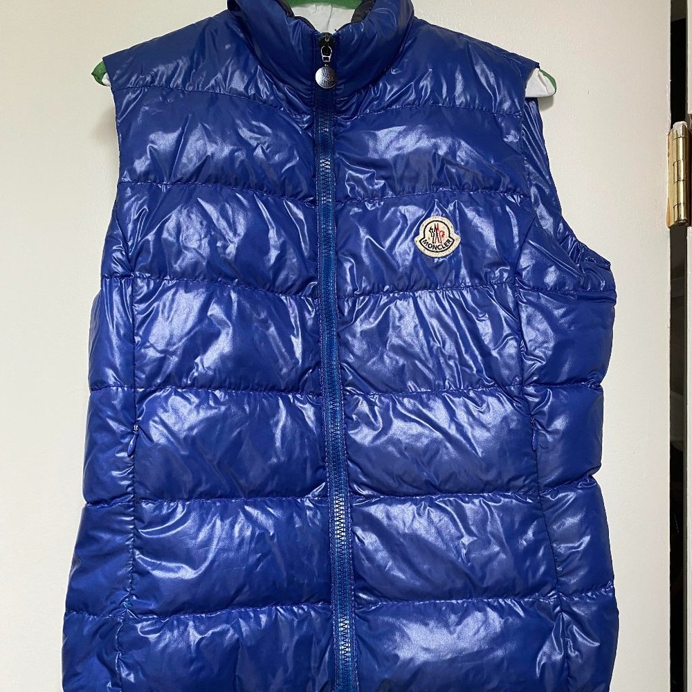 Vintage Moncler Vest (Blue)